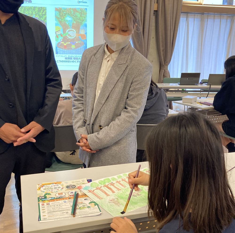 スパルタンレーサー 陣在ほのか選手と「たいせつにしよう みんなのしぜん」を考える2